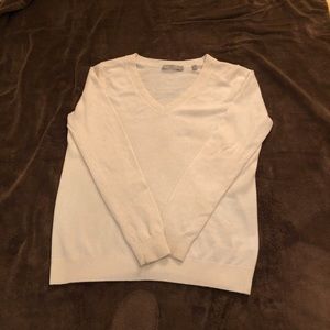 Vince 100% Cashmere Vneck Sweater